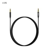 Dudao L12S AUX kabelio mini lizdas 3,5 mm 1 m 3 polių stereofoninis įrenginys - juodas