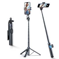 Wozinsky Selfie lazda WC1Y30S teleskopinis trikojis 1,3 m su telefono laikikliu - juodas