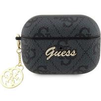 Guess AirPods Pro 2 dėklas – juodas, 4G Charm