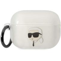 Karl Lagerfeld skaidrus dėklas AirPods Pro 2