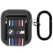 BMW AirPods 1/2 dėklas – juodas, M linijos