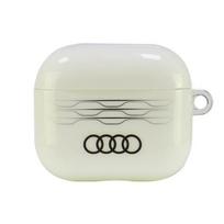 Audi AirPods 3 dėklas – baltas (IML Geometric Pattern)