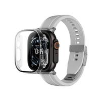 AmazingThing Radix FullGuard stiklas Apple Watch Ultra 3 (49 mm) – skaidrus