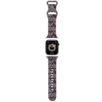 Hello Kitty silikoniniai lankeliai ir juostelės, skirtos Apple Watch 38/40/41mm – juodas