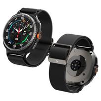 Spigen Fit Lite dirželis, skirtas Samsung Galaxy Watch 40/44/46 mm – juodas