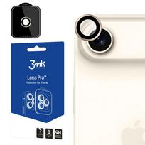 3mk Lens Protection Pro grūdintas stiklas, skirtas iPhone 17 Air – auksinis