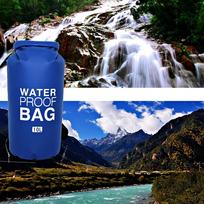 Vandeniui atsparus maišas Dry Bag 10L : Spalva - Mėlyna (BL)