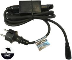PRO PLIUS CL8 maitinimo laidas IP67 : Laido spalva - Juoda