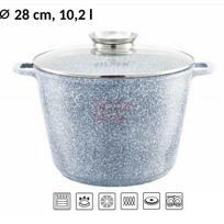 Akmens masės puodas 28 cm ZL-7065