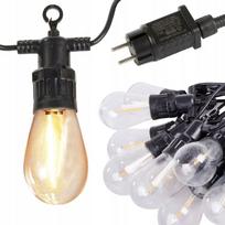Lauko-sodo girlianda Lemputės, 15 LED 31V SG01 15 m