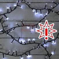 100 LED girlianda 31V CL6, šaltai balta spalva (Prekė su defektu 9902862)