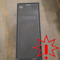 Stacionarus kompiuteris su motinine plokšte Asus H110M-R, maitinimo bloku 450W ir procesoriumi (Prekė su defektu 9903072)