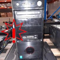 Stacionarus kompiuteris su motinine plokšte Asus H81M-K, maitinimo bloku 400W ir procesoriumi (prekė su defektu 9903074)