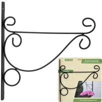 METALINIS AUGALŲ LAIKIKLIS SU ORNAMENTAIS JUODAS 26X28CM KINZO 1086958