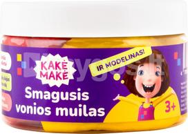 Vonios modelinas–muilas KAKĖ MAKĖ, geltonas/raudonas, 300 g