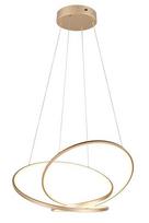 Trio Darvin auksinė Led pakabinama lempa 52w, apvali, reguliuojama spalvos temperatūra