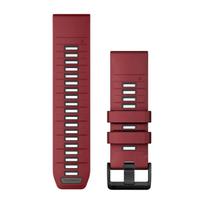 Garmin QuickFit 26 laikrodžio dirželis / Marsala-Graphite / Silikonas