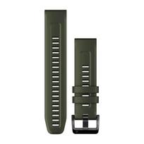 Garmin QuickFit 22 mm laikrodžio dirželiai / Silikonas / Samanų spalvos