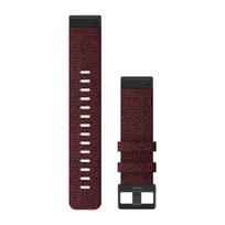 Garmin QuickFit 22 laikrodžio dirželis / Heathered Red / Nylon