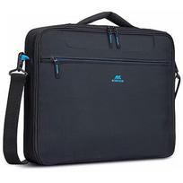Rivacase Regent Clamshell Laptop bag, 16", Black 8087BLACK