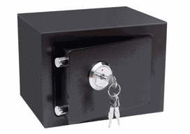 Lean Home Key Safe Steel Black 23x17x17cm