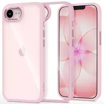 Tech-Protect MAGMAT phone case for iPhone 16E | iPhone 17E pink transparent