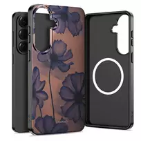 Tech-Protect Lamano phone case with MagSafe support for Samsung Galaxy A57 (A576), black