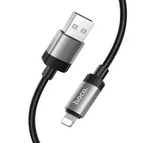 Hoco X117 data transfer and charging cable | USB-A to Lightning | 12W | 1m | black