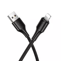 Hoco X120 data transfer and charging cable | USB-A to Lightning | 12W | 1m | black