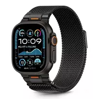 Tech-Protect MILANO VANGUARD APPLE WATCH 8 / 9 / 10 / 11 / SE / ULTRA (44 / 45 / 46 / 49 MM) BLACK