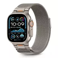 Tech-Protect MILANO VANGUARD APPLE WATCH 8 / 9 / 10 / 11 / SE / ULTRA (44 / 45 / 46 / 49 MM) TITANIUM