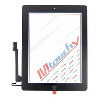 Musttby Touch screen + back sticker + Home button for iPad 4 (black)