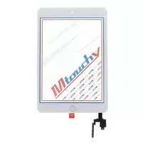 Musttby Touch screen + back sticker + Home button for iPad Mini 3 (white)
