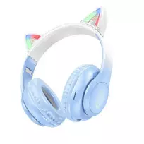 Hoco Wireless headphones W42 Cat Ear crystal blue