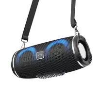 Hoco Wireless speaker LED 2 x 5W 2h HC12 black