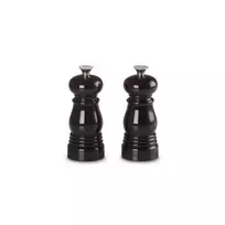 LE CREUSET Salt and pepper grinder set 11cm black