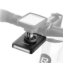 Rockbros JP008 front bike light with power bank, 5000mAh, 150lm, IPX6 - black