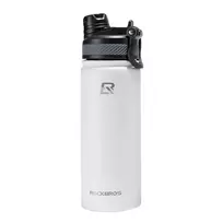 Rockbros 35210029005 thermal bicycle water bottle 550 ml - white