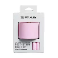 Stanley Protective cover and straw cap set of 2 for thermo mugs 0.89L/0.59L The Quencher Boot + Straw Topper pink