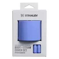 Stanley The Quencher Boot + Straw Topper hydrangea 1.18L blue