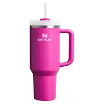 Stanley Thermos mug with straw The Quencher H2.O FlowState Tumbler 1.18L fuchsia