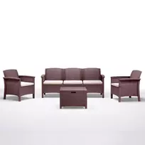 BICA Garden furniture set Venezia 3 brown
