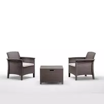 BICA Garden furniture set Venezia Terrace brown