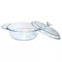 KETLER Glass hotpot with lid 1.7L, 28x22x12cm