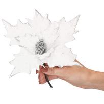 Kalėdinė dekoracija - puansetijos žiedas Springos CA0720, 26 cm