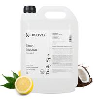 Masažo aliejus Daily Spa Citrus Coconut, 5000 ml