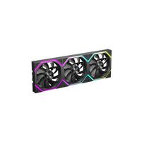 Jungle Leopard GALAXY Build Blocks UNI Daisy Chain RGB PC Fan 120 mm X3 Juodi 3vnt
