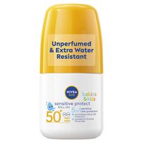 Nivea Sun Babies & Kids Sensitive Protect Kūno losjonas nuo saulės 50ml apsauginė priemonė nuo saulės Kids