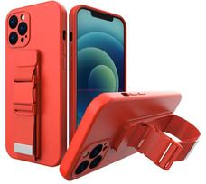 Telefono dėklas Hurtel Rope Case, Apple iPhone 13, raudona sp.