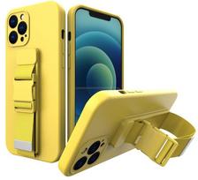 Telefono dėklas Hurtel Rope Case, Apple iPhone 13 Pro, geltona sp.